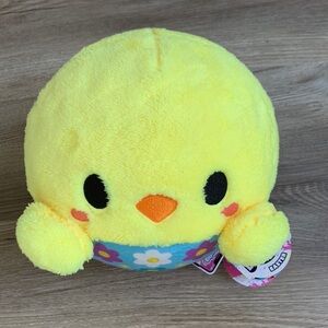 Lit’l Biggie Bouncerz Inflatable Plush Baby Chick Chicken Toy Ball 🆕 18+mo Eolo